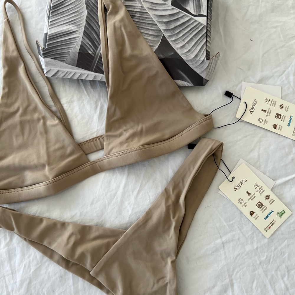 Nude Tan Bikini Set